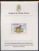 Lesotho 1984 Eland Calf 15s (from Baby Animals issue) imperf proof mounted on Format International proof card, as SG 611