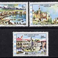 Cyprus - Turkish Cypriot Posts 1976 Scenic Views perf set of 3 unmounted mint SG 36-38