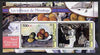 Comoro Islands 2004 Paintings in the Hermitage Museum #1 Paul Cezanne perf sheetlet containing 2 values unmounted mint