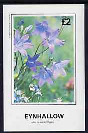 Eynhallow 1982 Flowers #30 imperf deluxe sheet (£2 value) unmounted mint