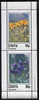 Staffa 1982 Flowers #53 perf set of 2 values unmounted mint