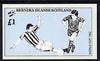 Bernera 1982 Football World Cup imperf souvenir sheet (£1 value) unmounted mint