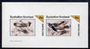 Eynhallow 1982 Birds #42 imperf sheetlet containing set of 2 values unmounted mint
