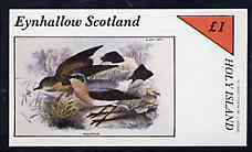 Eynhallow 1982 Birds #42 imperf souvenir sheet (£1 value) unmounted mint