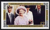 Staffa 1980 Queen Mother's 80th Birthday imperf deluxe sheet (£2 value) unmounted mint