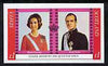 Staffa 1979 Queen of Spain imperf souvenir sheet (£1 value) unmounted mint