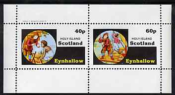 Eynhallow 1982 Fairy Tales (Robinson Crusoe) perf set of 2 values unmounted mint