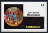 Eynhallow 1982 Fairy Tales (Robinson Crusoe) imperf deluxe sheet (£2 value) unmounted mint