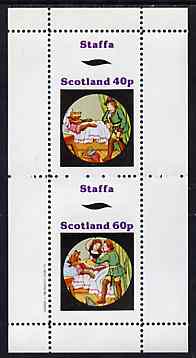 Staffa 1982 Fairy Tales (Little Red Riding Hood) perf set of 2 values unmounted mint