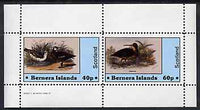 Bernera 1982 Birds #34 perf set of 2 values unmounted mint