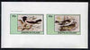 Staffa 1982 Birds #76 imperf set of 2 values unmounted mint