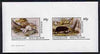 Eynhallow 1982 Animals #08 (Stoat & Hedgehog) imperf set of 2 values unmounted mint