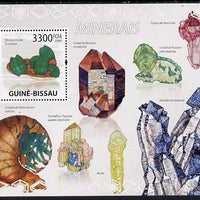 Guinea - Bissau 2009 Minerals perf s/sheet unmounted mint