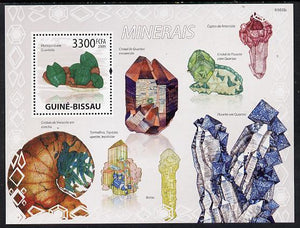 Guinea - Bissau 2009 Minerals perf s/sheet unmounted mint