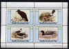 Staffa 1981 Birds #79 perf set of 4 values unmounted mint