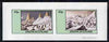 Staffa 1981 Mountaineering imperf set of 2 values unmounted mint
