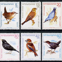 Bulgaria 1987 Birds perf set of 6 unmounted mint (SG 3466-71) Mi 3607-12
