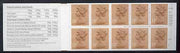 Great Britain 1987 Ideas For Your Garden £1.30 booklet with selvedge at left, SG FL9A