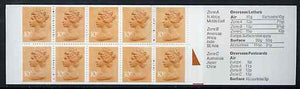 Great Britain 1979-81 Industrial Archaeology Series #1 (Ironbridge, Telford) £1.00 folded booklet with margin at right SG FH1B