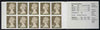 Great Britain 1981 Museums #2 (Antiquities of Scotland) £1.15 booklet complete with selvedge at right SG FI4B