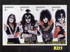 Dagestan Republic 1998 Kiss imperf sheetlet containing set of 8 values unmounted mint