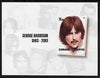 Kalmikia Republic 2001 George Harrison imperf m/sheet containing 25.00 value, unmounted mint