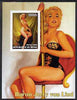 Benin 2002 Fantasy Art by Baron Jerry von Lind #2 (Pin-ups) imperf m/sheet unmounted mint