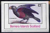 Bernera 1981 Birds #37 imperf deluxe sheet (£2 value) unmounted mint