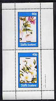 Staffa 1982 Flowers #54 perf set of 2 values unmounted mint