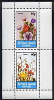 Bernera 1982 Flowers #25 (Anenomes, Crocus etc) perf set of 2 values unmounted mint