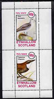 Eynhallow 1981 Birds #44 (Petrel & Wren) perf set of 2 values unmounted mint