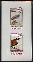 Eynhallow 1981 Birds #44 (Petrel & Wren) imperf set of 2 values unmounted mint