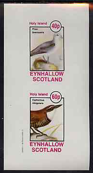 Eynhallow 1981 Birds #44 (Petrel & Wren) imperf set of 2 values unmounted mint