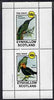 Eynhallow 1981 Birds #45 (Rhea & Manakin) perf set of 2 values unmounted mint