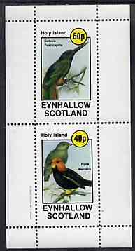 Eynhallow 1981 Birds #45 (Rhea & Manakin) perf set of 2 values unmounted mint