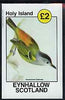 Eynhallow 1981 Birds #45 (Antwren) imperf deluxe sheet (£2 value) unmounted mint