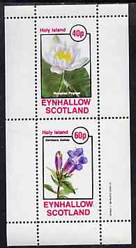 Eynhallow 1982 Flowers #31 perf set of 2 values unmounted mint