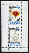 Eynhallow 1982 Flowers #32 perf set of 2 values unmounted mint