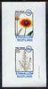 Eynhallow 1982 Flowers #32 imperf set of 2 values unmounted mint