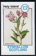 Eynhallow 1982 Flowers #32 imperf deluxe sheet (£2 value) unmounted mint
