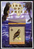Malawi 2005 Birds of Africa - Eagle perf m/sheet with Scout Logo, unmounted mint