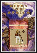 Malawi 2005 Birds of Africa - Martial Eagle perf m/sheet with Scout Logo, unmounted mint