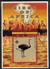 Malawi 2005 Birds of Africa - Ostrich perf m/sheet with Scout Logo, unmounted mint