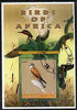 Malawi 2005 Birds of Africa - Kestrel perf m/sheet with Scout Logo and Ducks in background, fine cto used