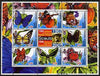 Antigua - Redonda 2005 Scout Anniversaries - Butterflies #01 perf sheetlet containing set of 8 values plus label cto used