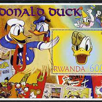 Rwanda 2005 Disney's Donald Duck perf m/sheet unmounted mint