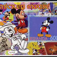 Rwanda 2005 Disney's Mickey Mouse perf m/sheet unmounted mint
