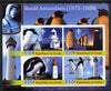 Congo 2005 Roald Amundsen Commemoration (Penguins & Lighthouses) imperf sheetlet containing 4 values (each with Scouts Logo) unmounted mint