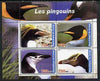 Congo 2005 Penguins perf sheetlet containing 4 values unmounted mint