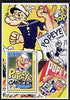 South Ossetia Republic 2003 Europa (Movie Posters) - Popeye perf souvenir sheet unmounted mint